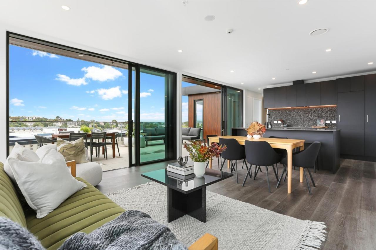 奥克兰Enfield Sky - Brand New Luxury Penthouse公寓 外观 照片